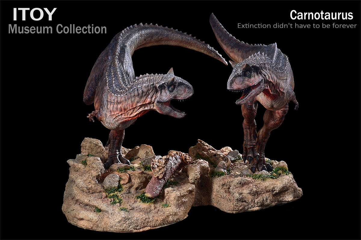 ITOY 1/15 Pair Carnotaurus Statue