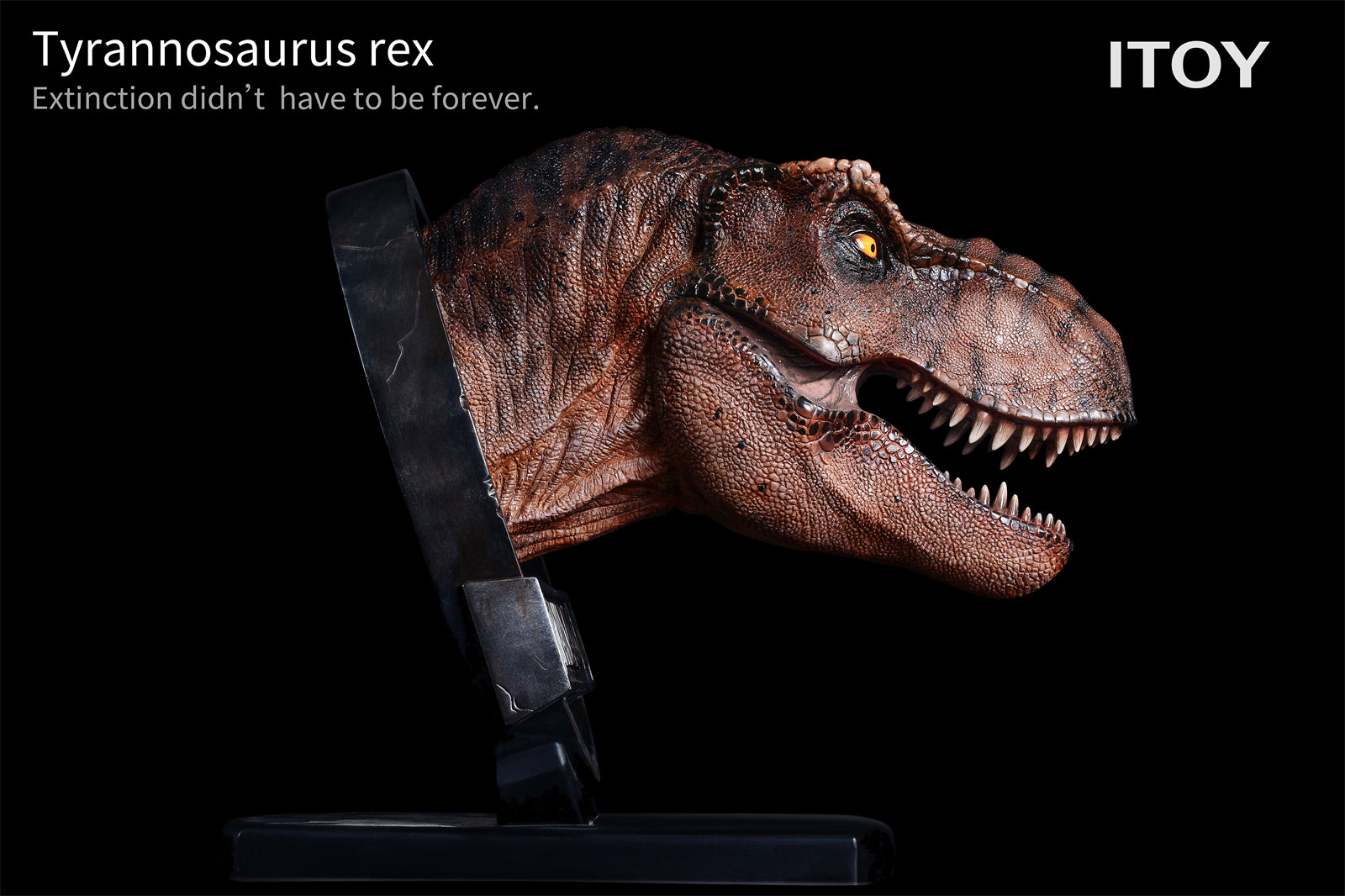 ITOY 1/6 Tyrannosaurus Rex Head Bust Statue