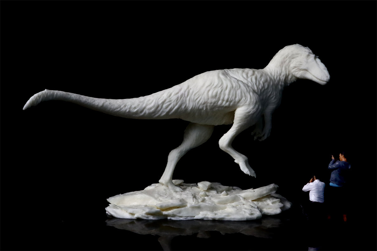 Yutyrannus Scene Statue