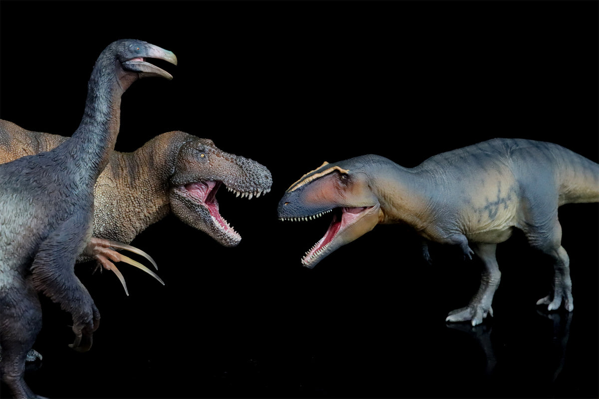giganotosaurus size comparison to t rex