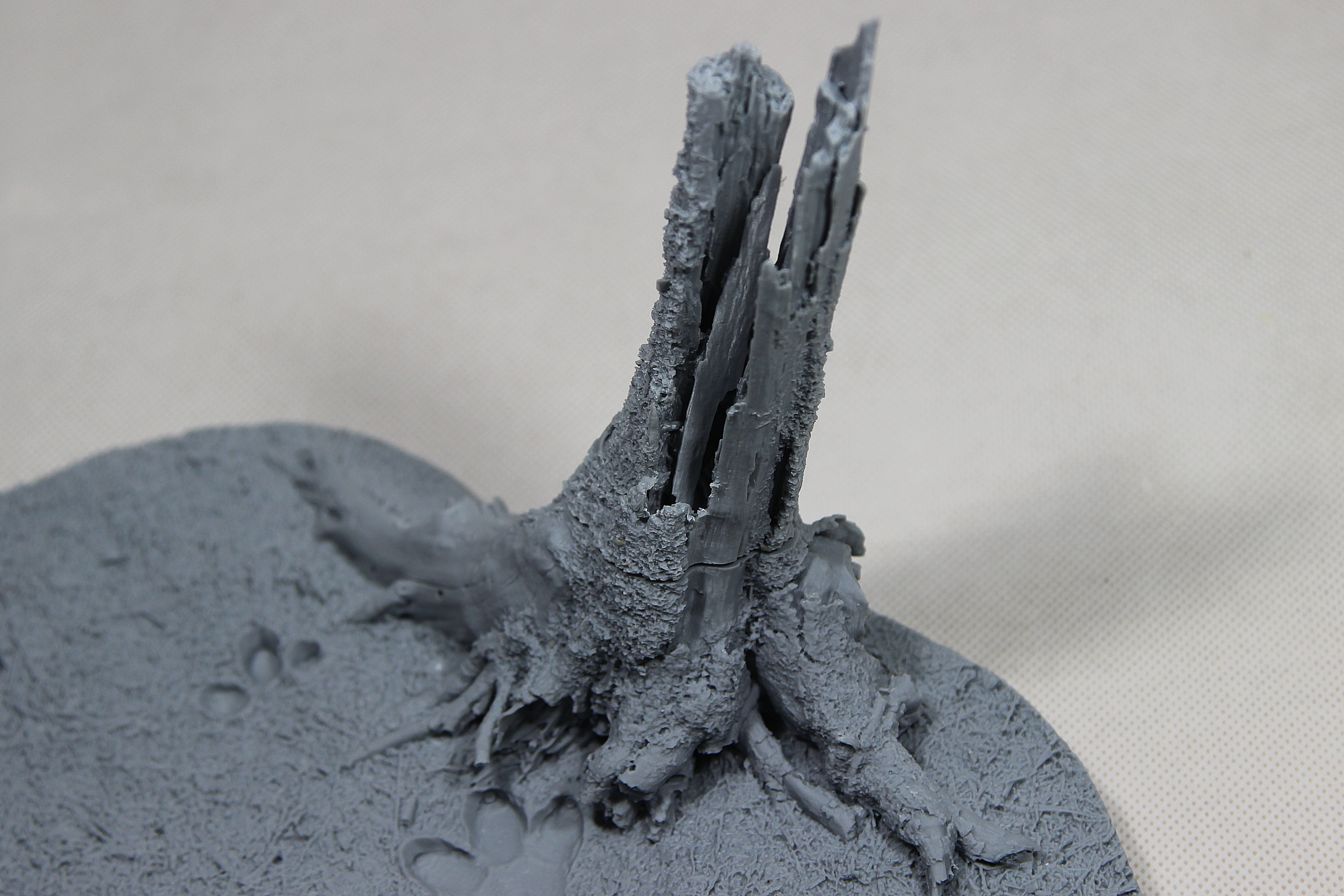 De CLAY Studio Triceratops prorsus Scene Statue Kit