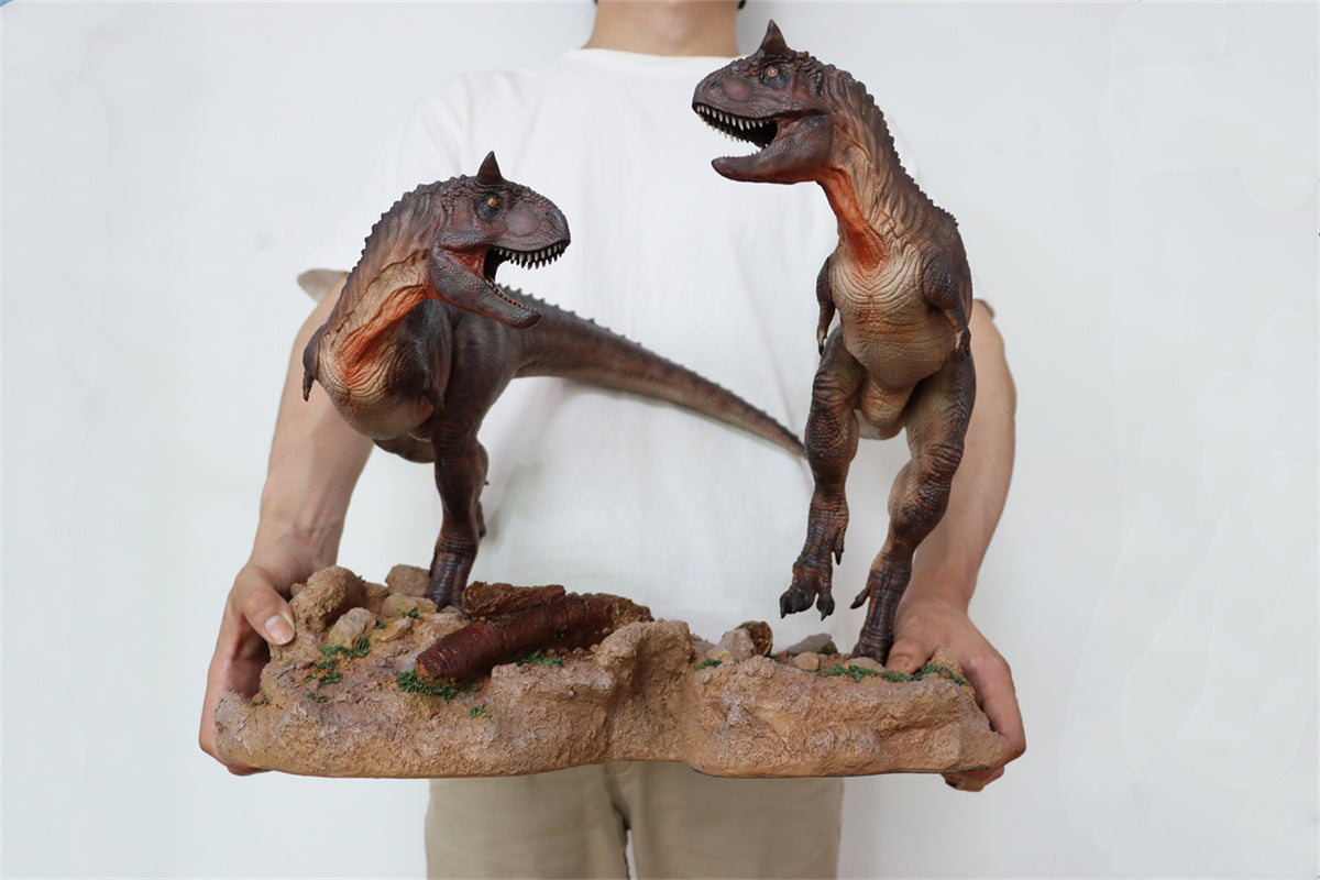 ITOY 1/15 Pair Carnotaurus Statue