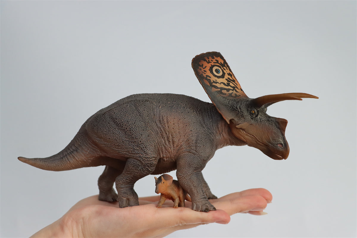 PNSO 1:35 Torosaurus Aubrey & Dabei Figure
