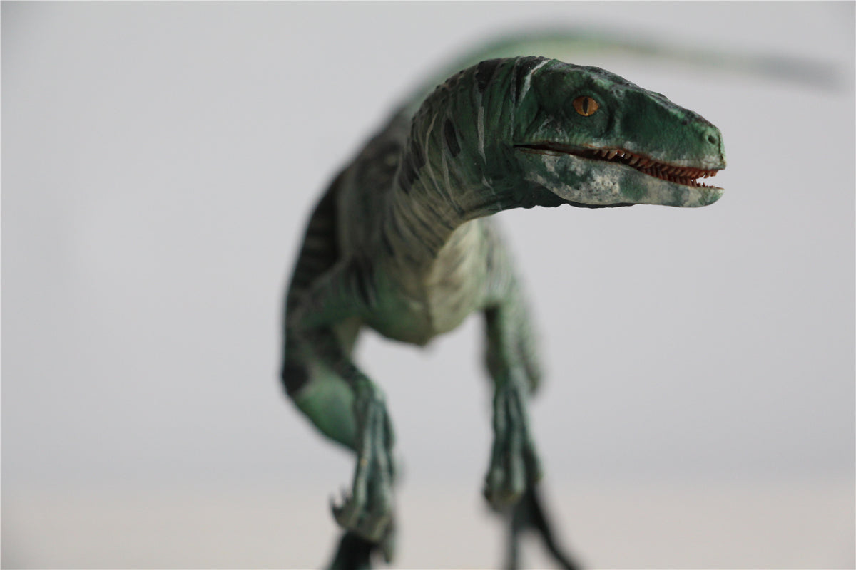 DINO DREAM 1/15 Green Velociraptor Raptor Delta Statue