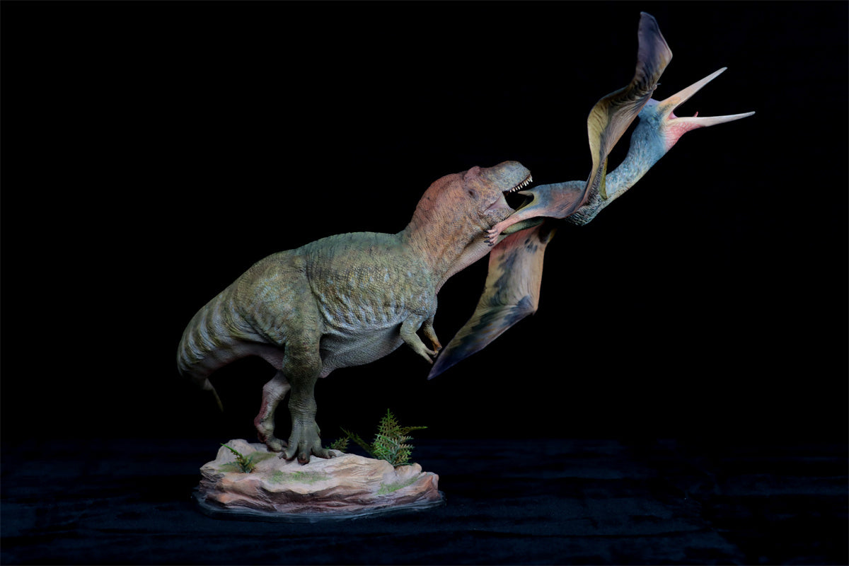 MuSee 1/35 Tyrannosaurus VS Quetzalcoatlus Model