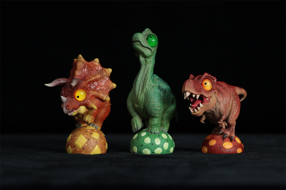 Dino Roll 01 Series Dinosaur Figure