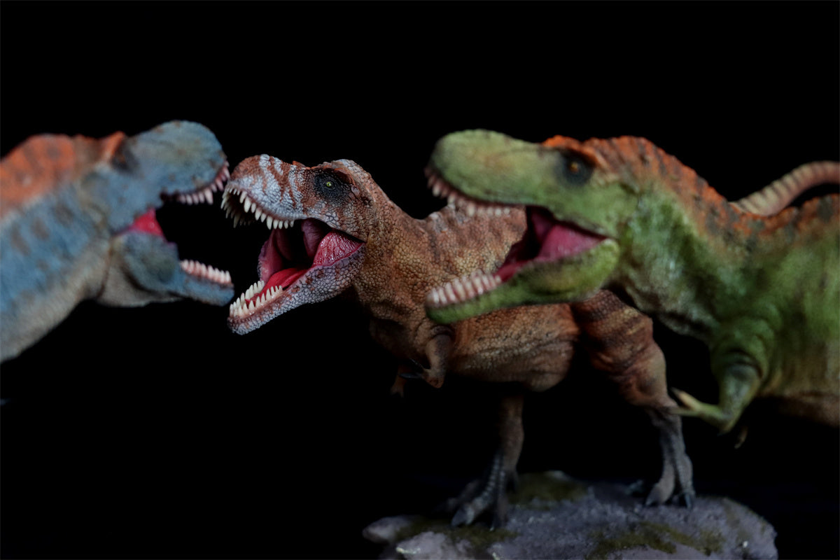 1/35 T-Rex VS Therizinosaurus Model