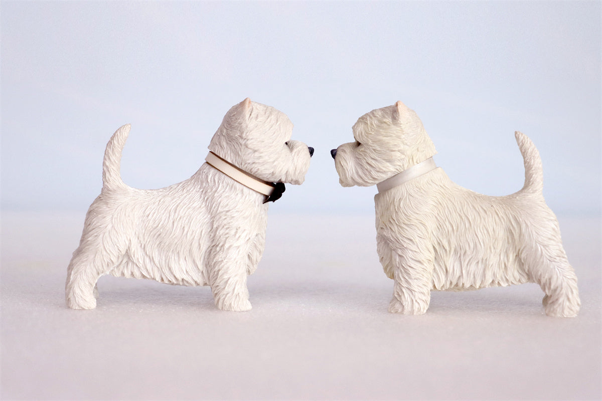 JXK 1/6 West Highland White Terrier Model