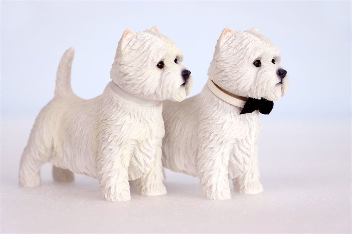 JXK 1/6 West Highland White Terrier Model