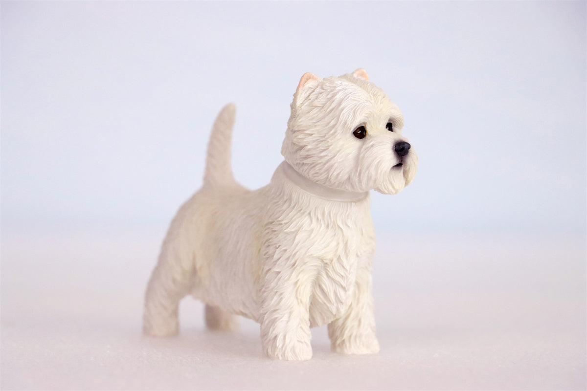 JXK 1/6 West Highland White Terrier Model