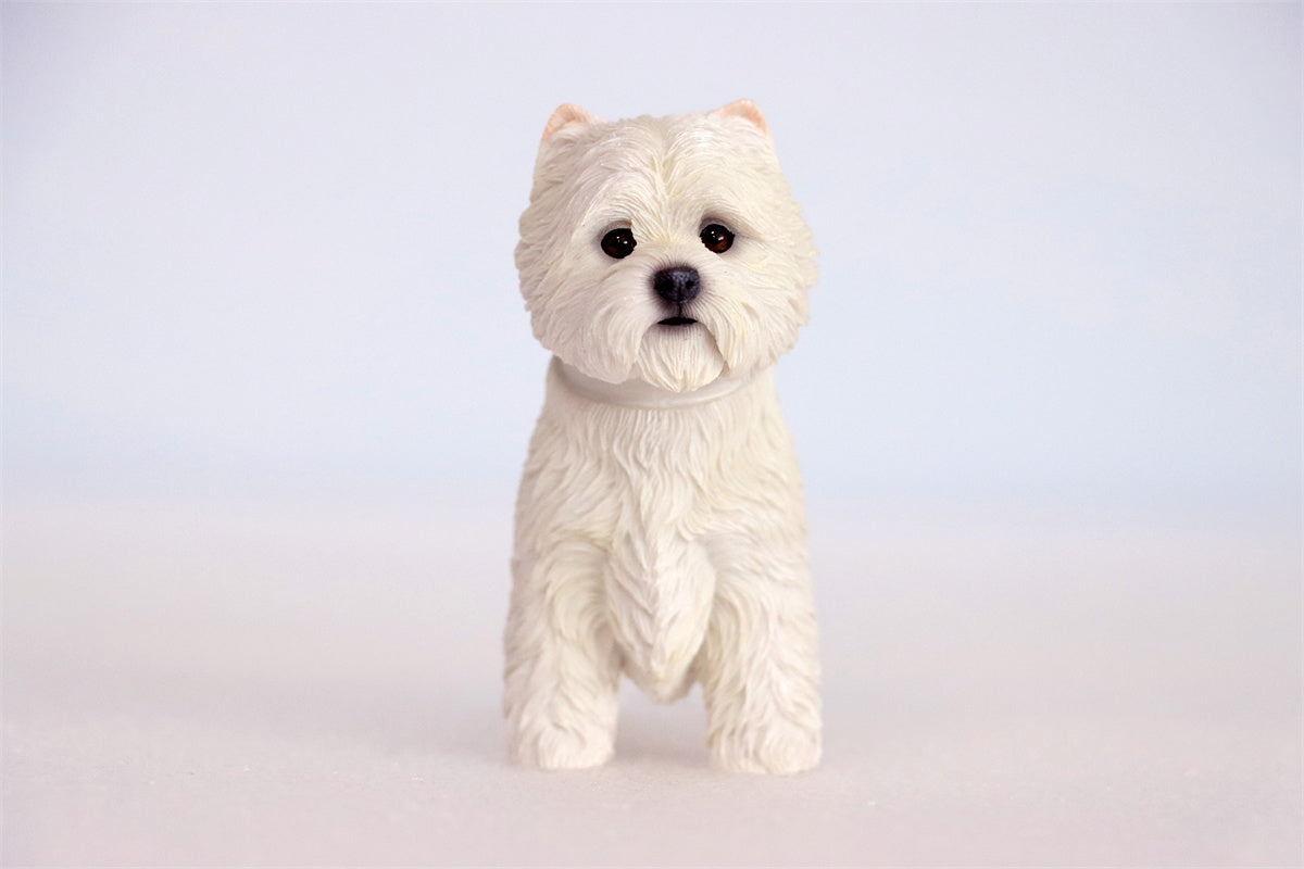 JXK 1/6 West Highland White Terrier Model
