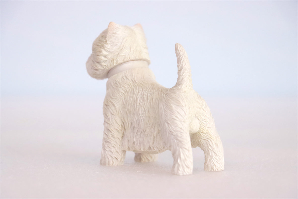 JXK 1/6 West Highland White Terrier Model