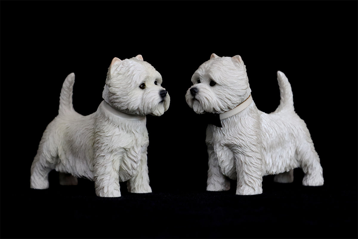 JXK 1/6 West Highland White Terrier Model