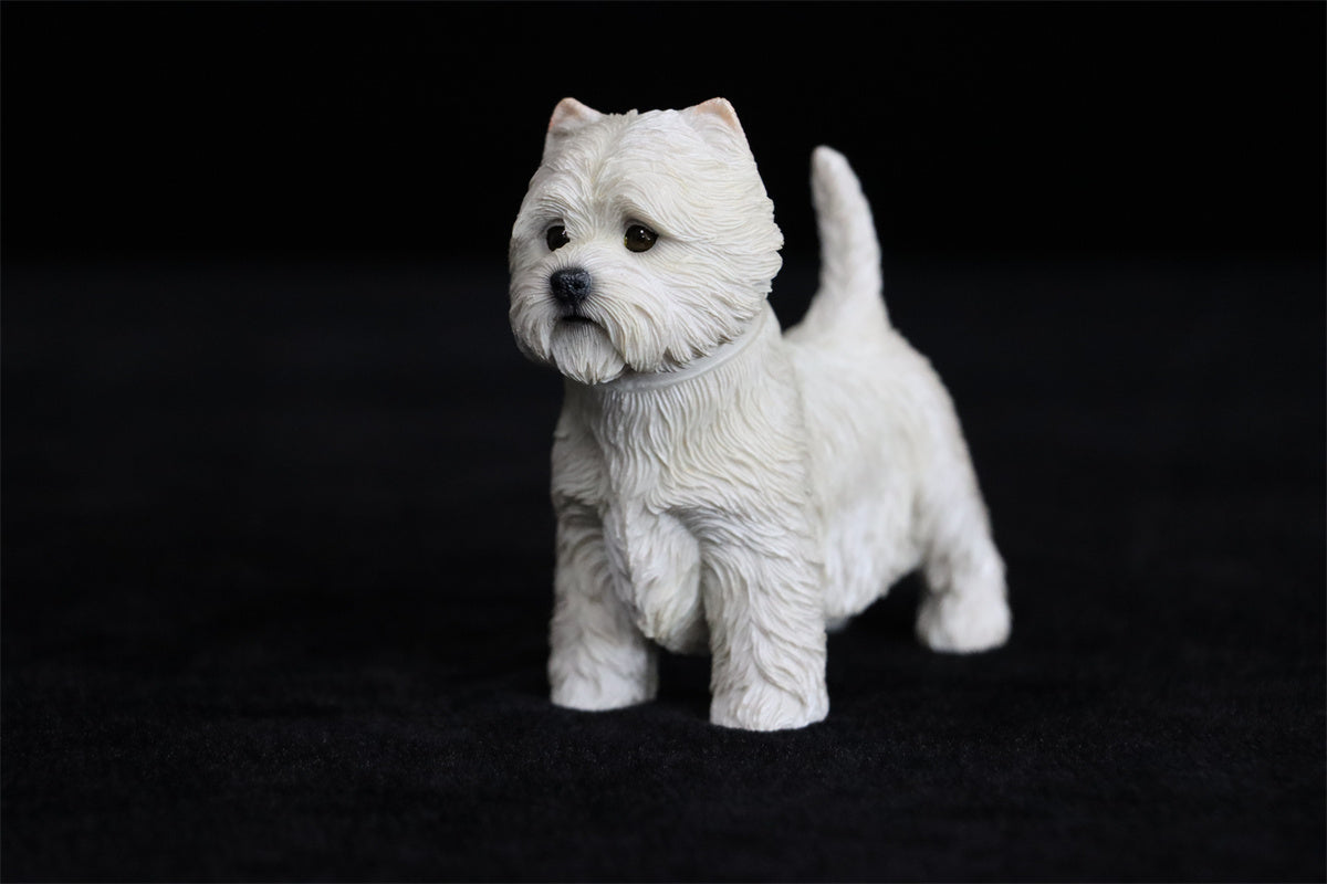 JXK 1/6 West Highland White Terrier Model