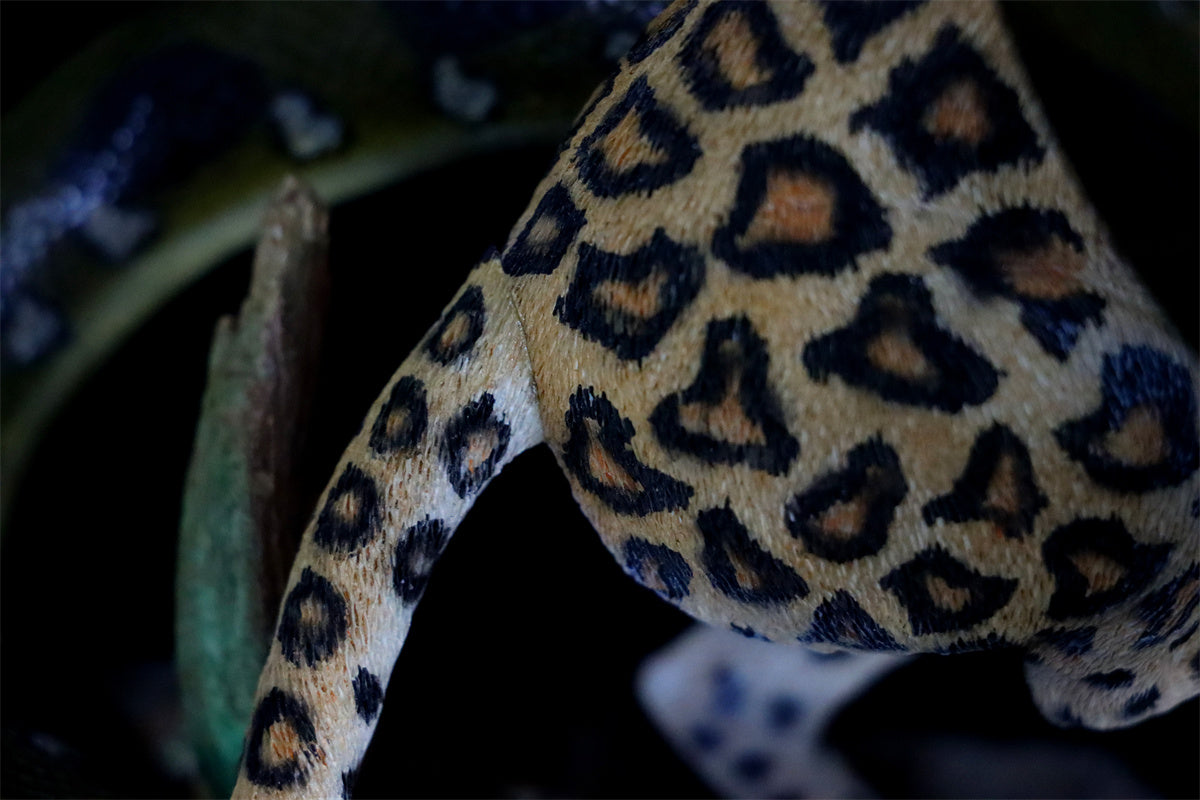 K&P 1/6 Anaconda VS Panthera onca Scene Statue