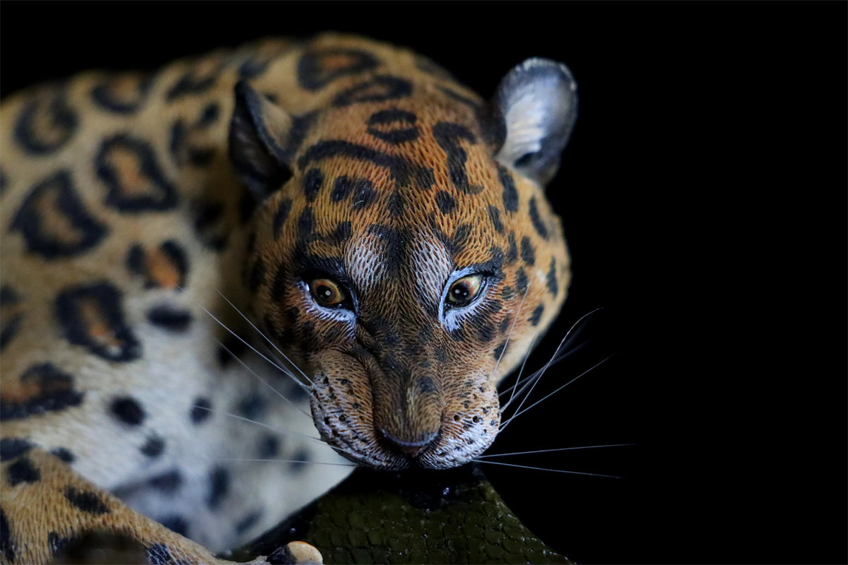 K&P 1/6 Anaconda VS Panthera onca Scene Statue