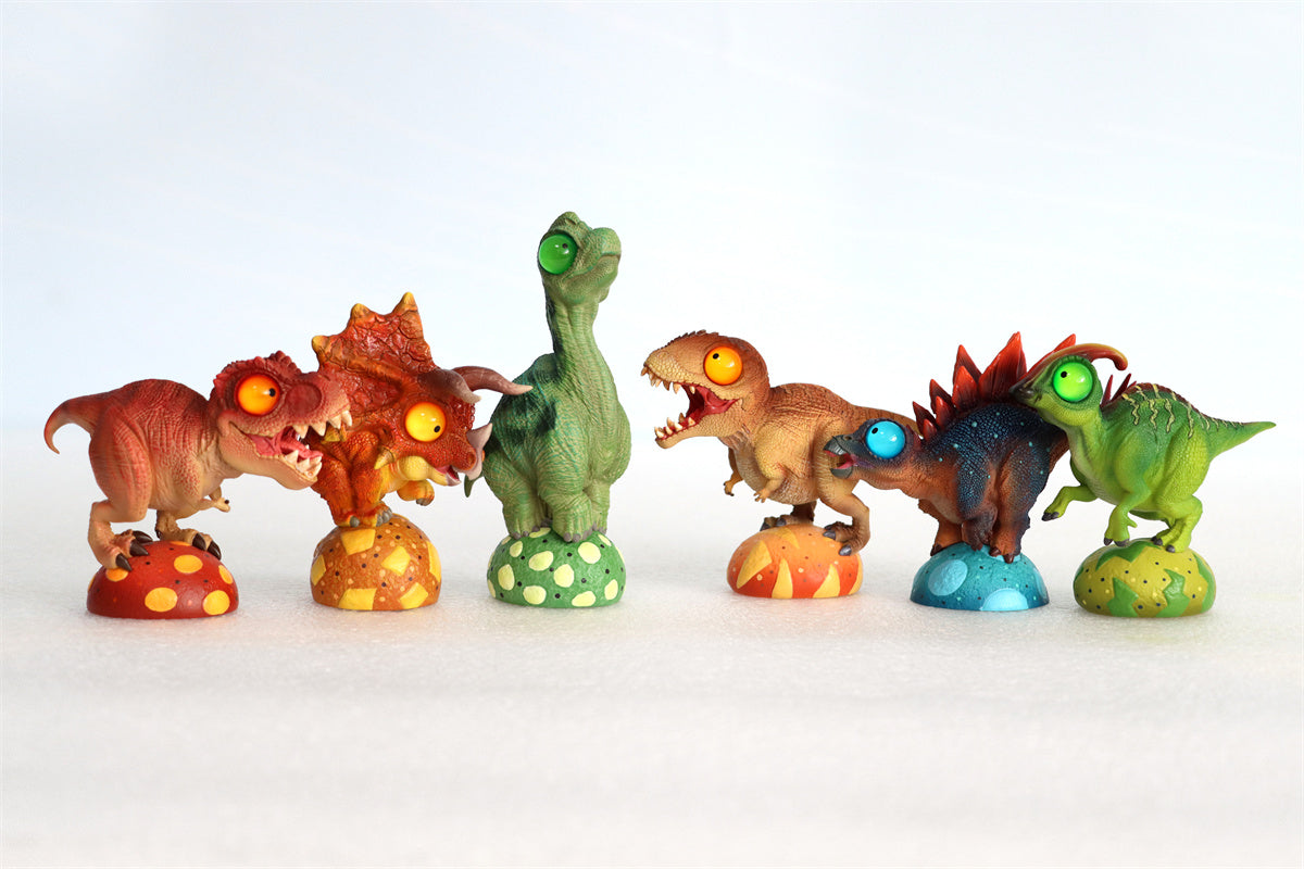 Dino Roll 01 Series Dinosaur Figure