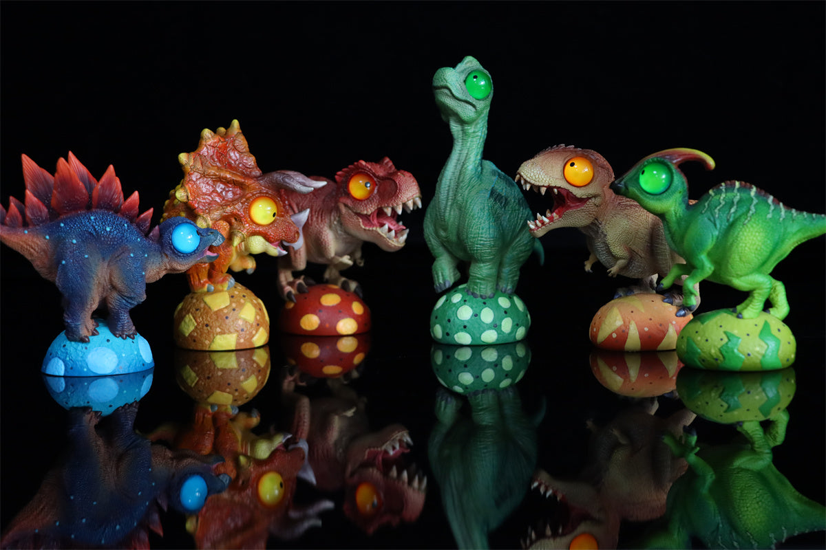 Dino Roll 01 Series Dinosaur Figure