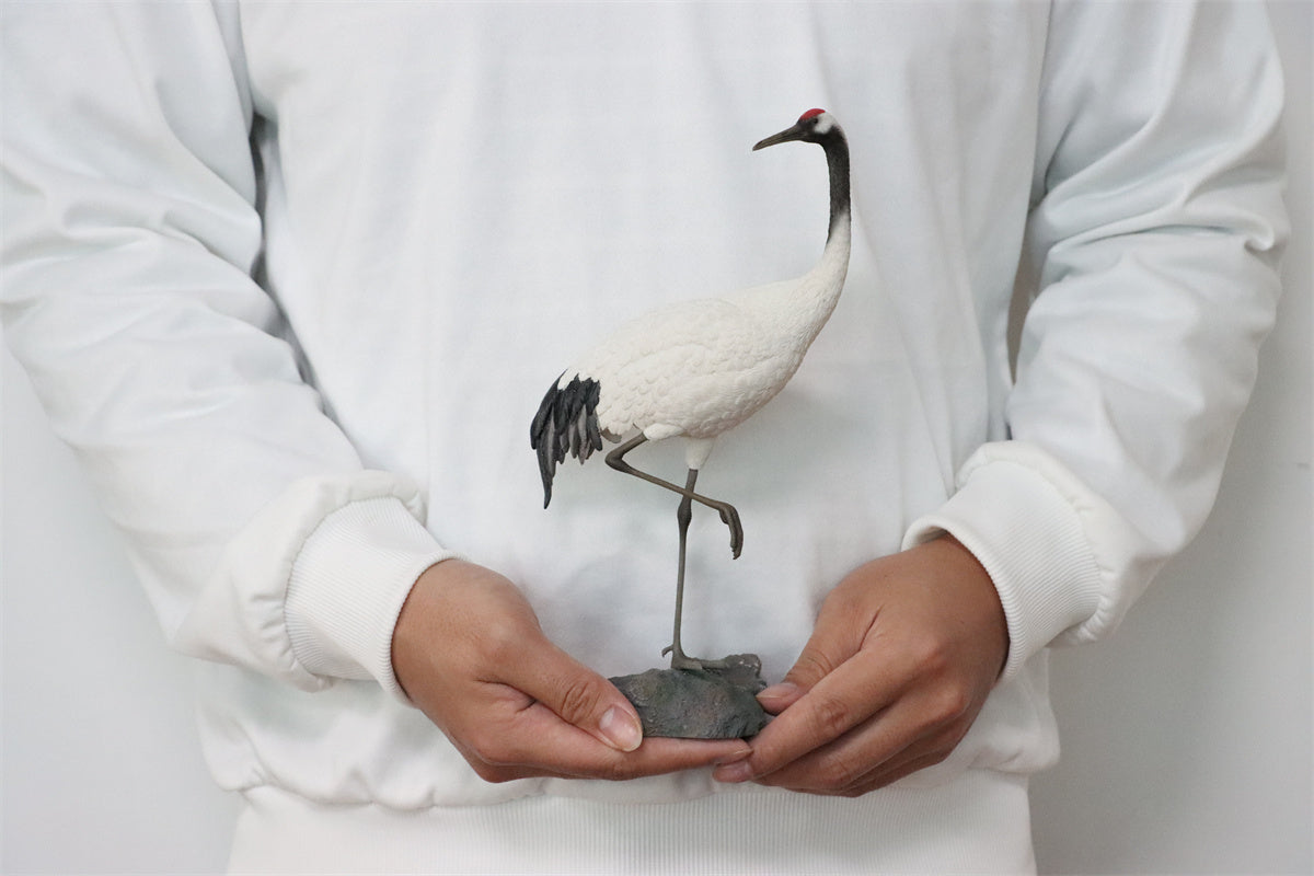 JXK 1/6 Red-crowned Crane Model