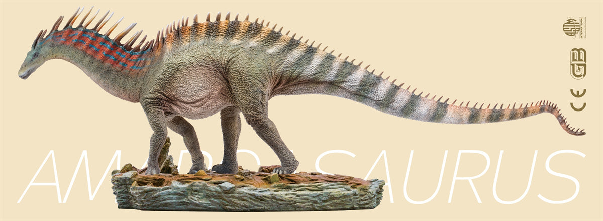 PNSO 1/35 New Painted Amargasaurus Model