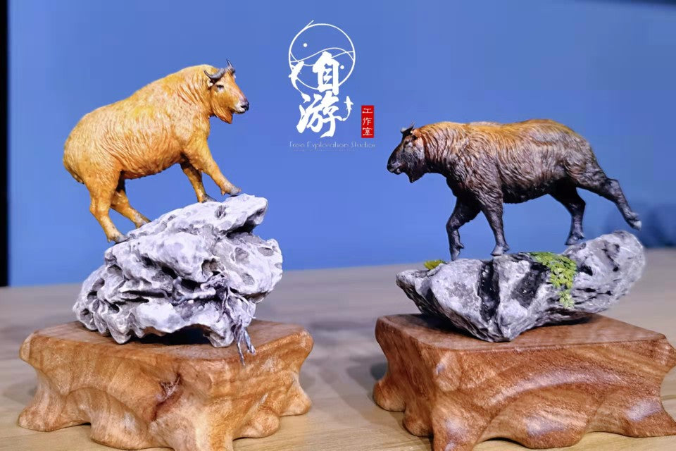 Budarcas taxicolor Sichuan Takin Model Kit