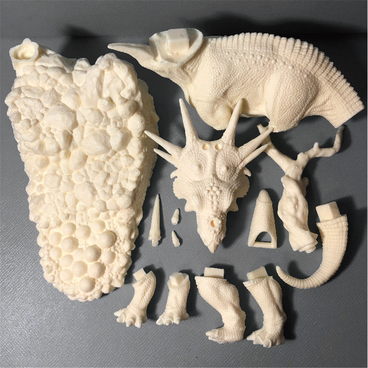 1/15 Unpainted Styracosaurus Albertensis Model