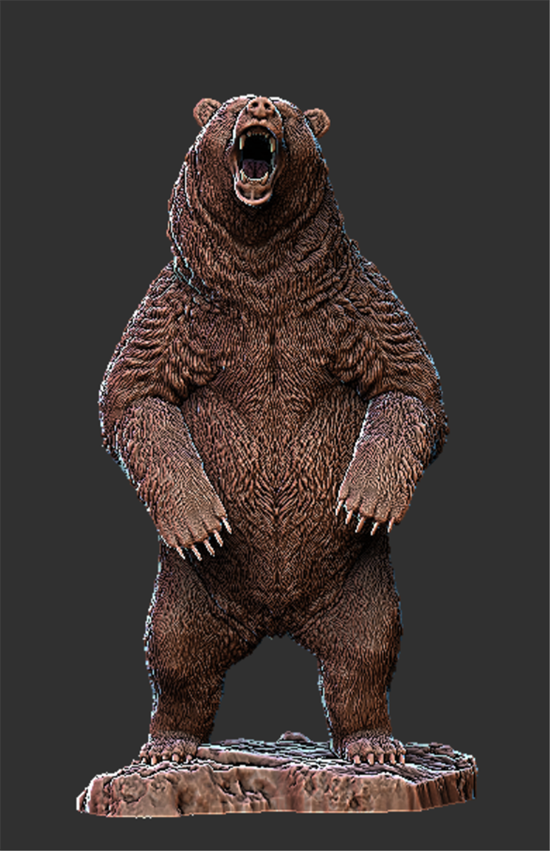 Brown Bear Figure