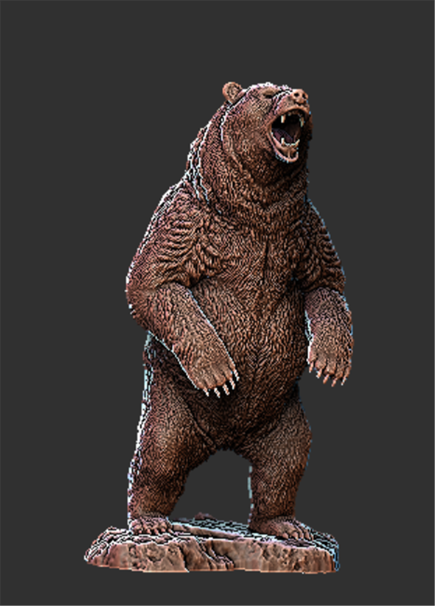 Brown Bear Figure