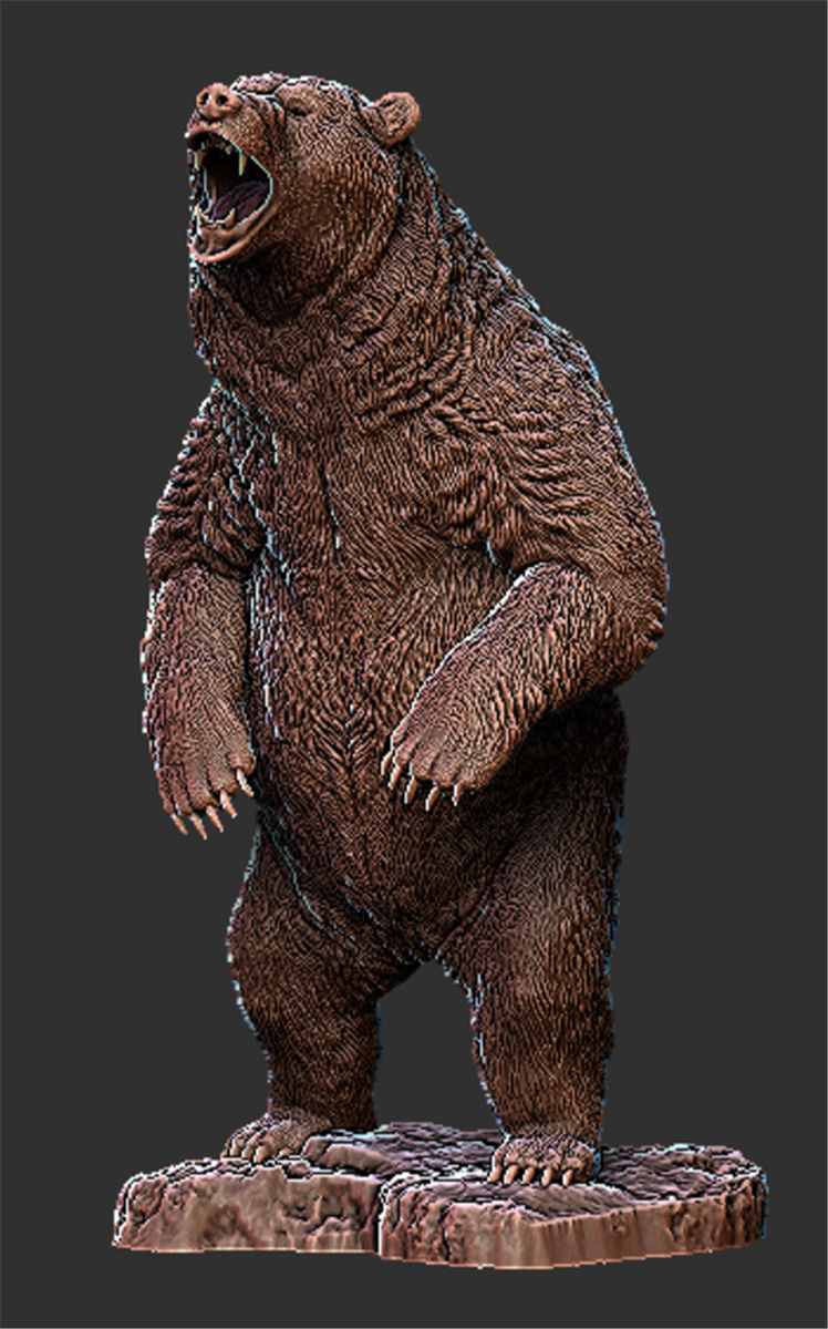 Brown Bear Figure