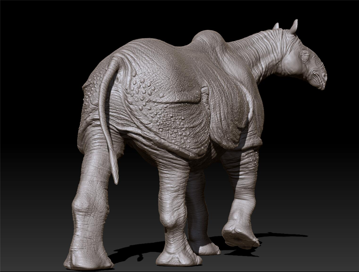 Paraceratherium Unpainted Figure