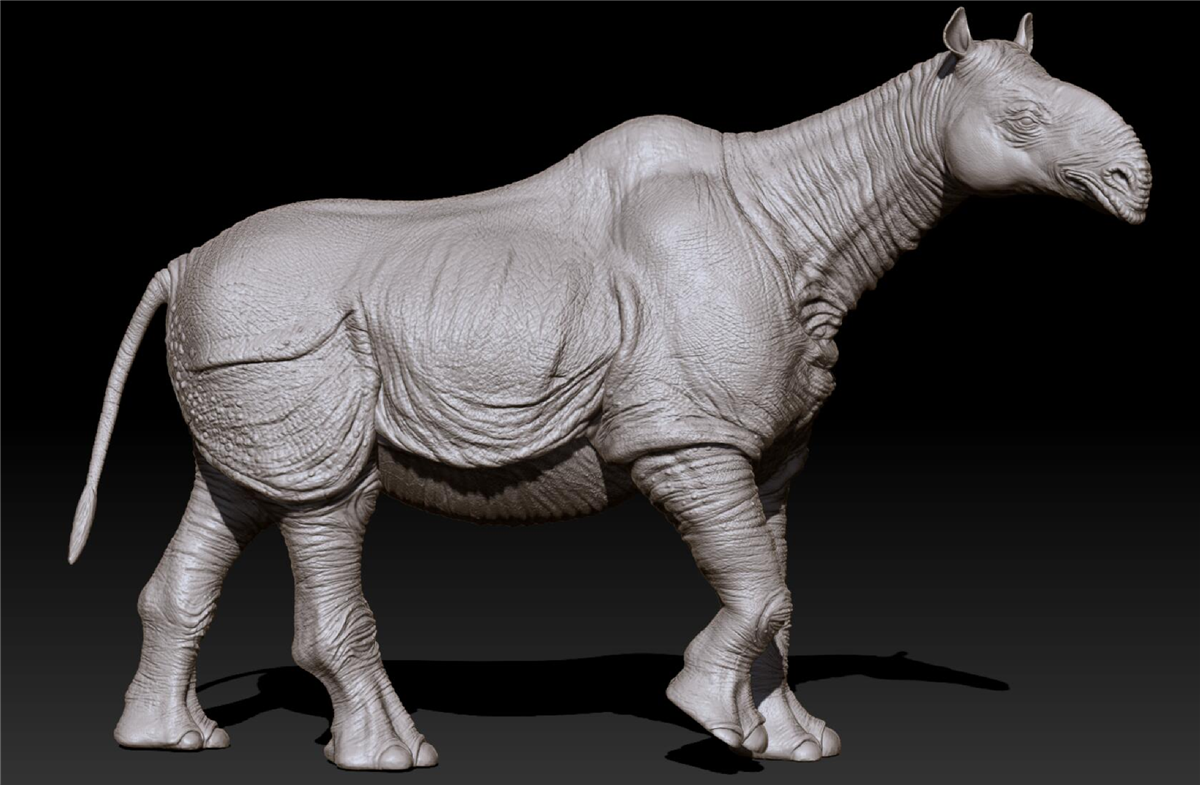 Paraceratherium Unpainted Figure