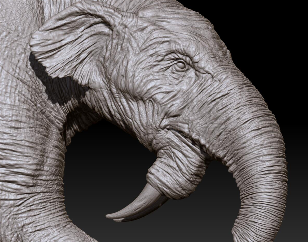 Deinotherium Unpainted Figure