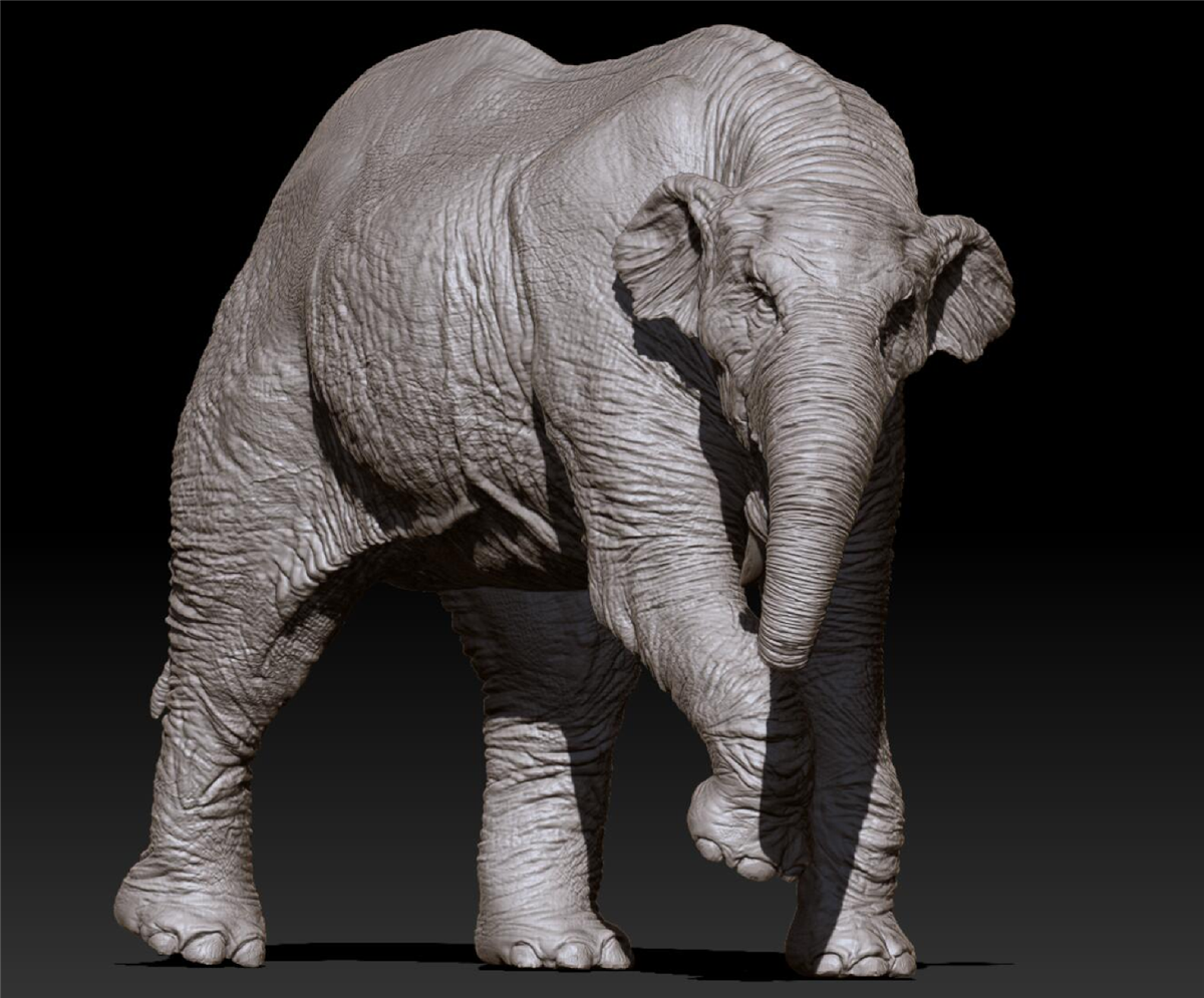 Deinotherium Unpainted Figure