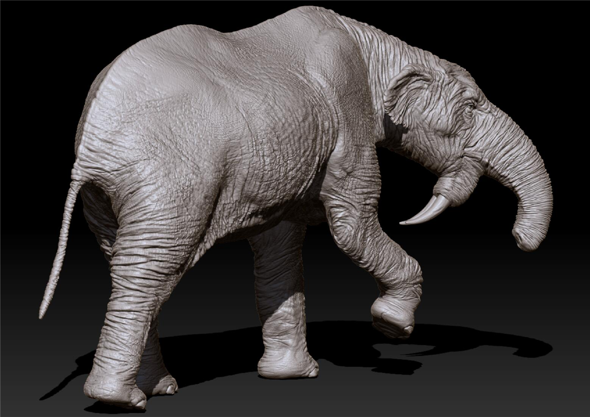 Deinotherium Unpainted Figure