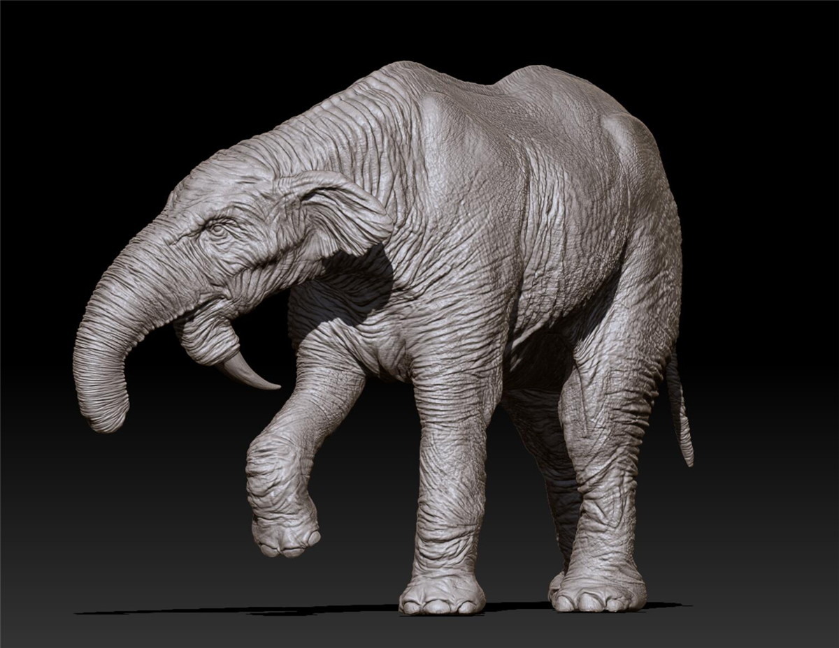 Deinotherium Unpainted Figure