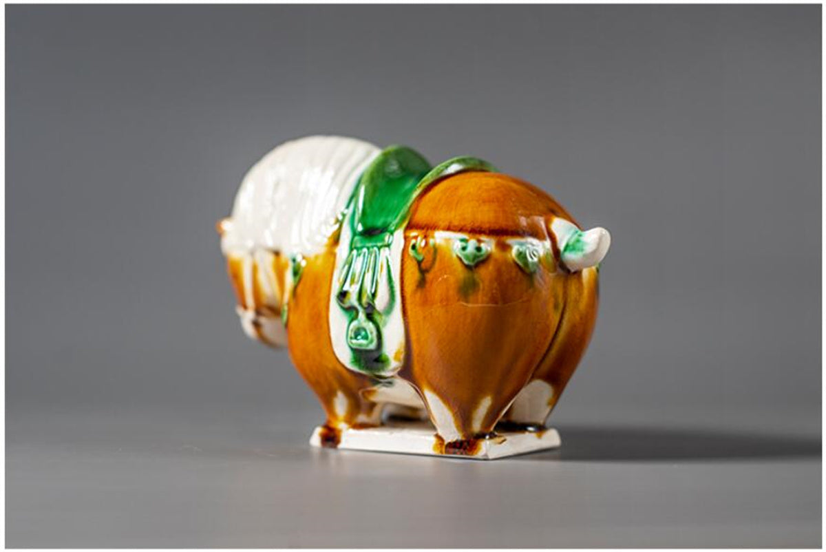 Tang Three-color Glaze Horse Model