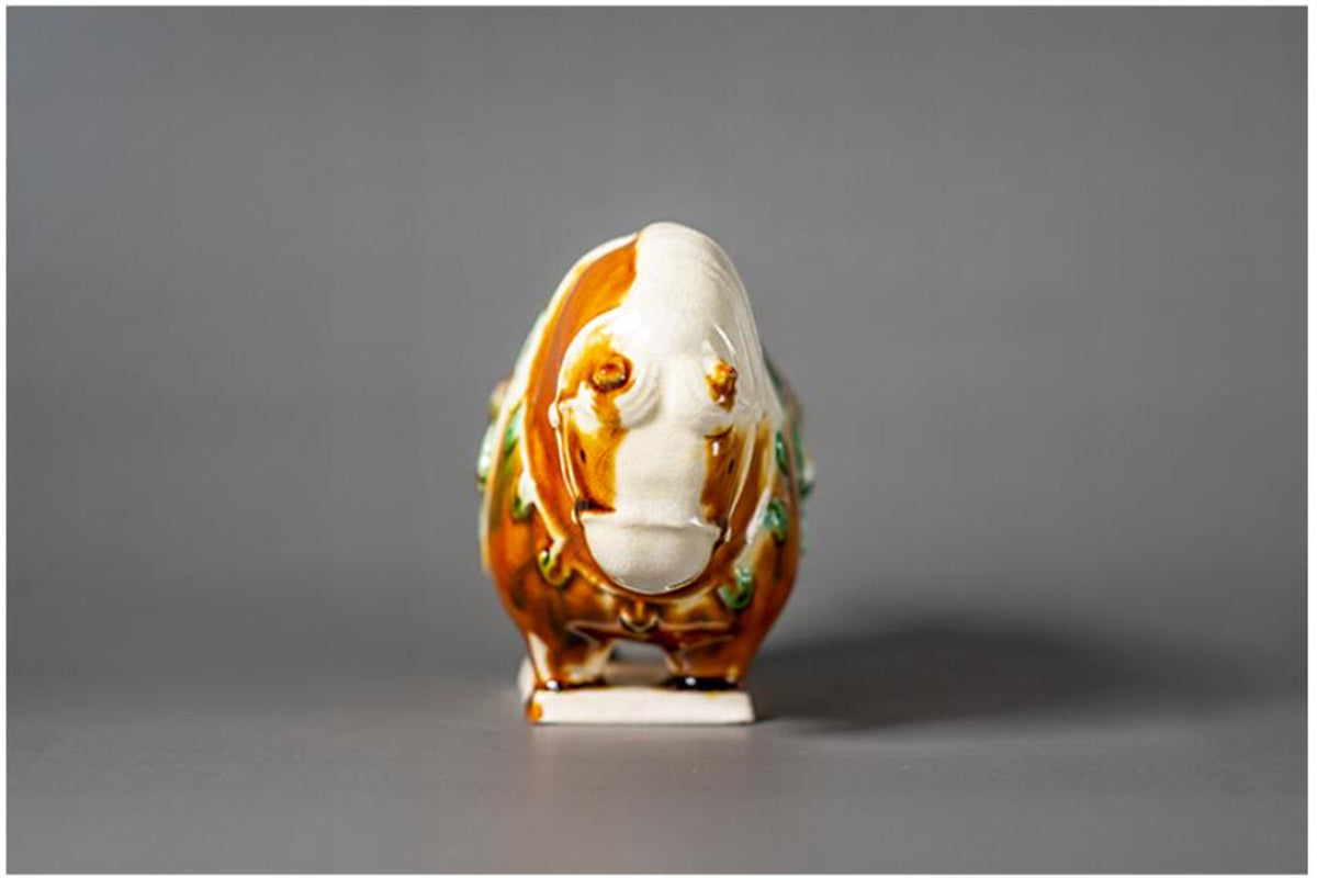 Tang Three-color Glaze Horse Model