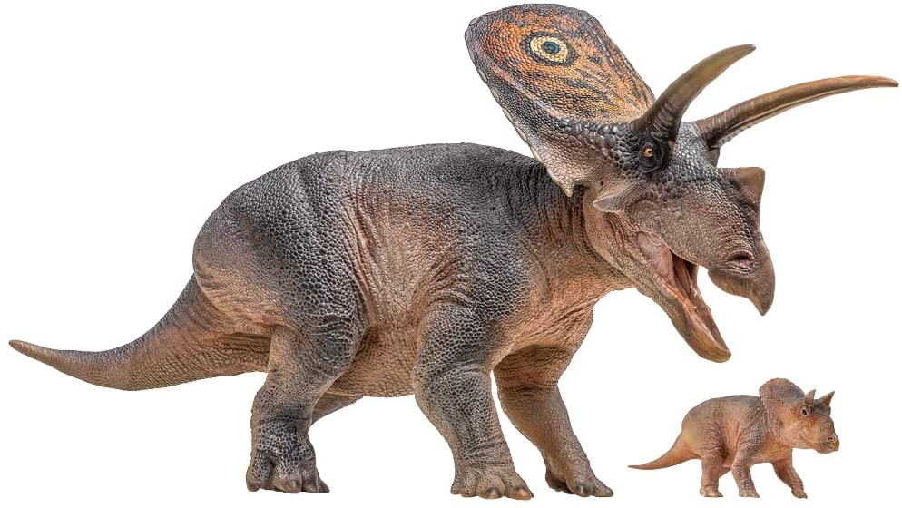 PNSO 1:35 Torosaurus Aubrey & Dabei Figure