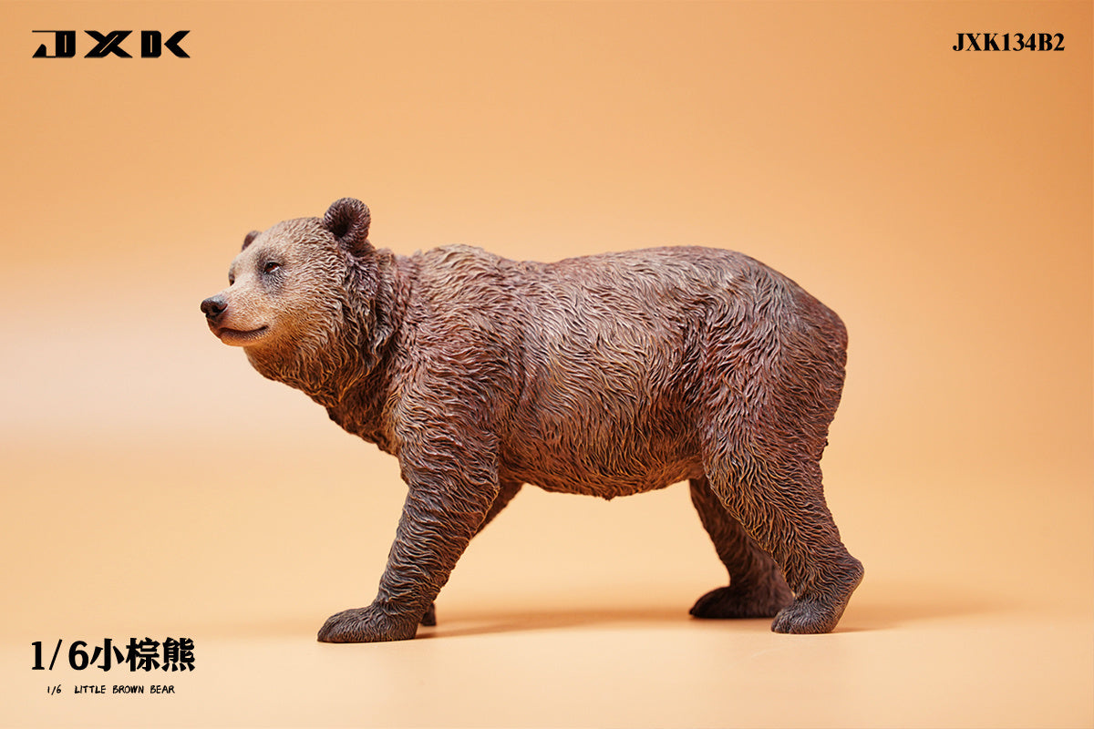 JXK 1/6 Little Brown Bear Model
