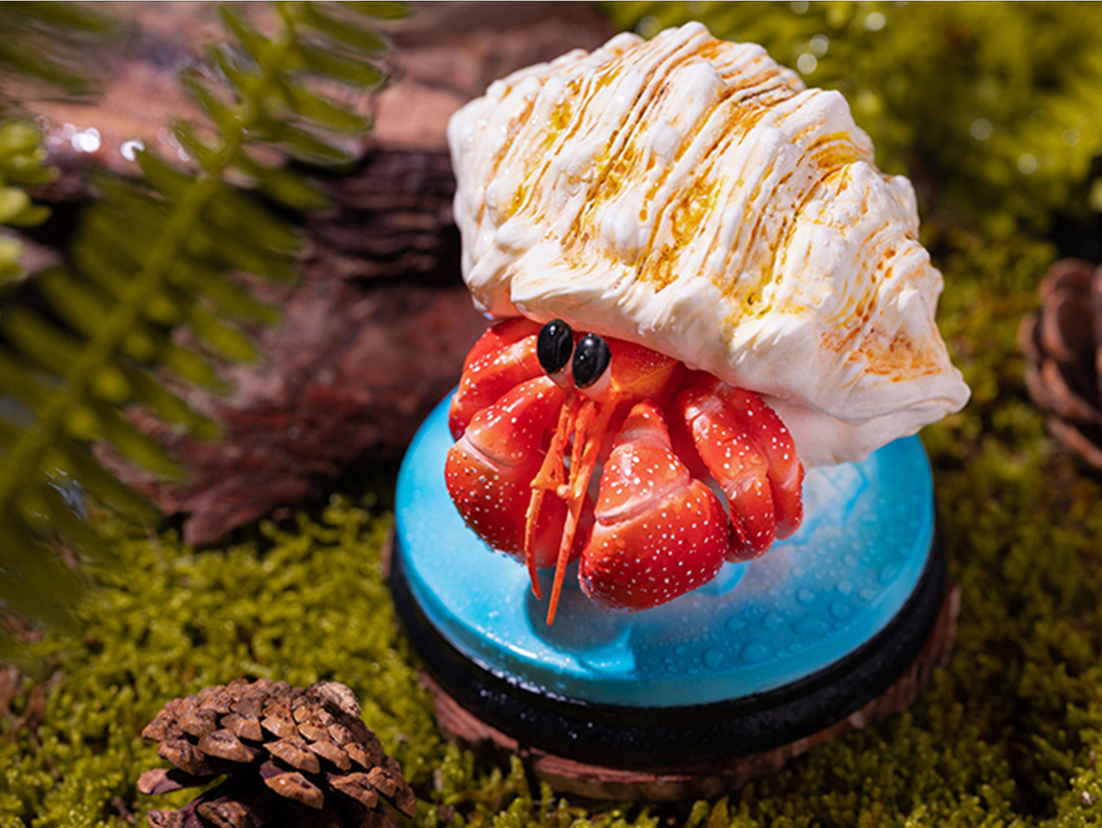 KONGZOO Summer Hermit Crab Model