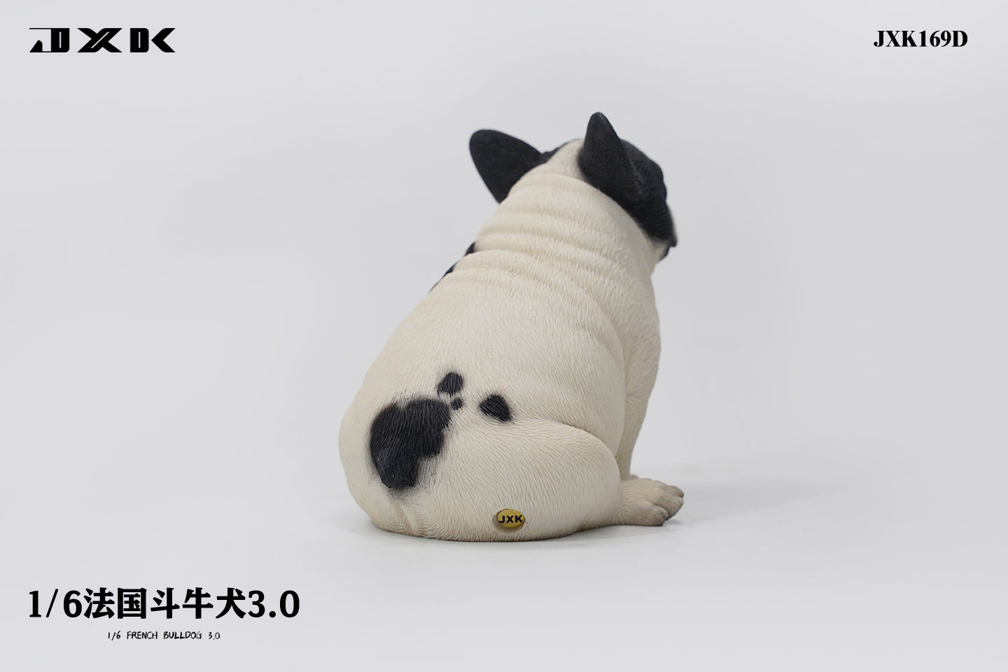 JXK 1/6 French Bulldog 3.0 Model