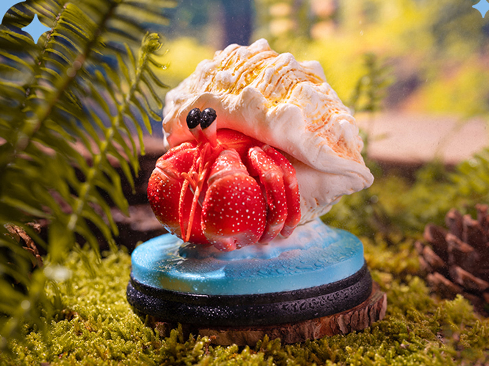 KONGZOO Summer Hermit Crab Model