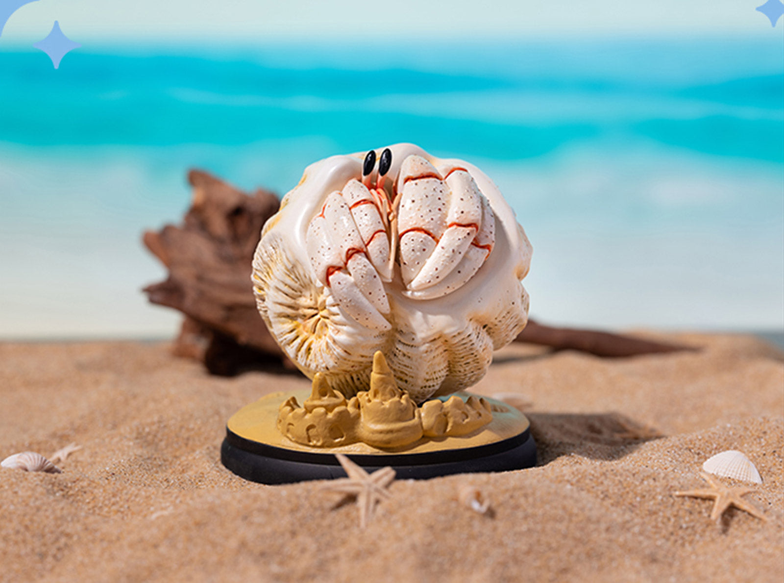 KONGZOO Summer Hermit Crab Model