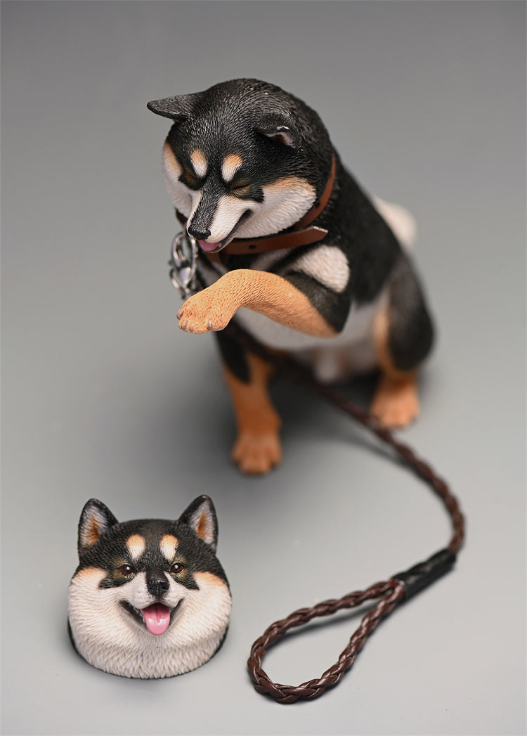 JXK 1/6 Play Cute Shiba Inu Model