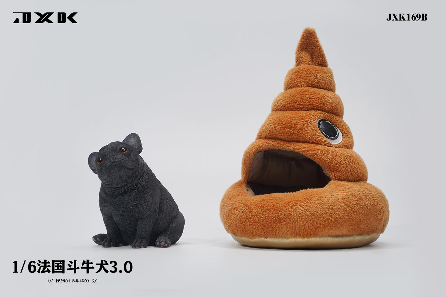 JXK 1/6 French Bulldog 3.0 Model