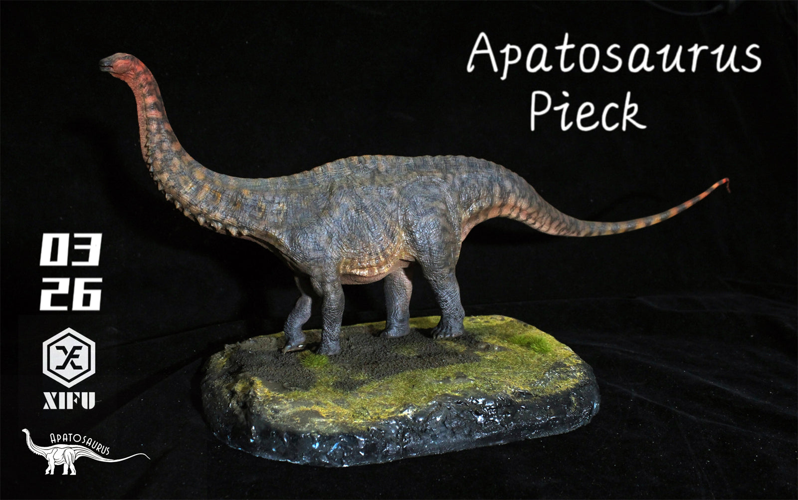1/35 Scale Apatosaurus Pieck Model Kit