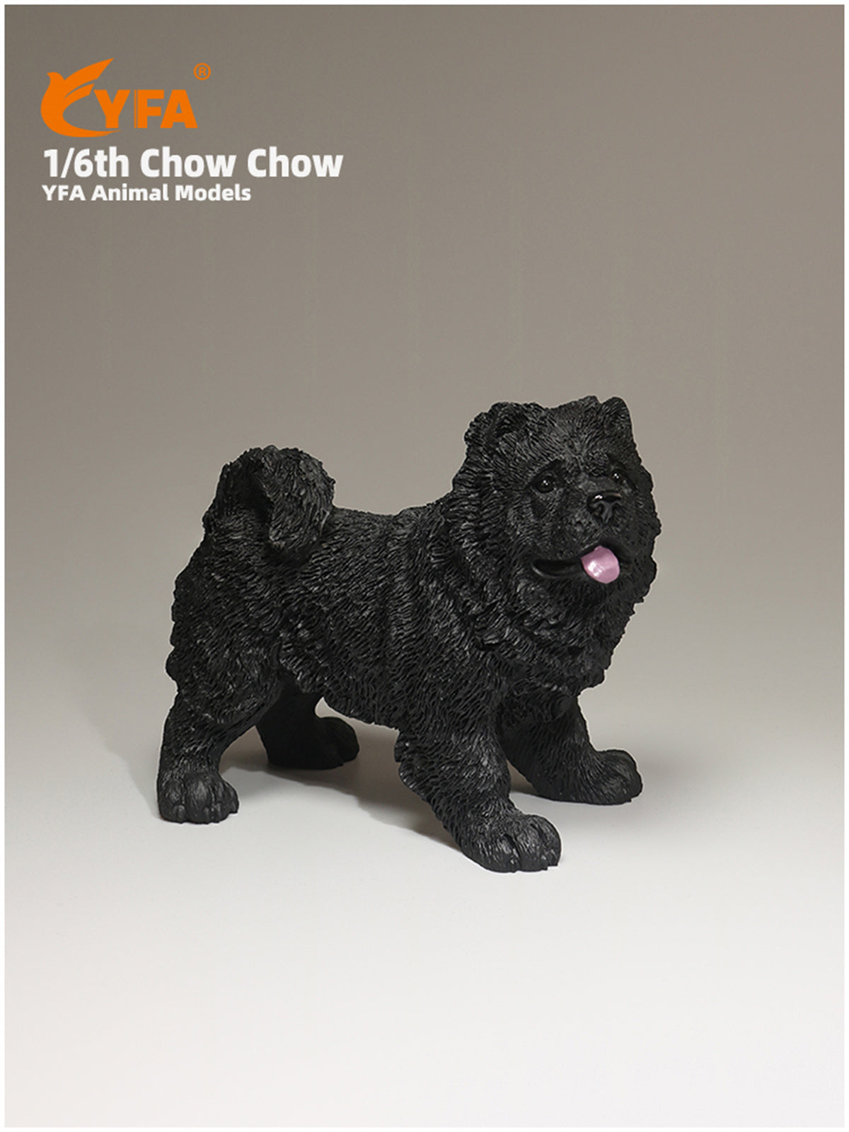 JJM 1/6 Chow Chow Dog Model