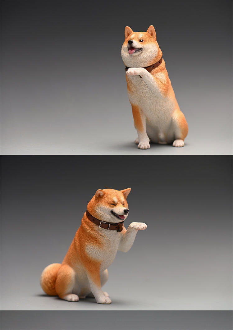JXK 1/6 Play Cute Shiba Inu Model