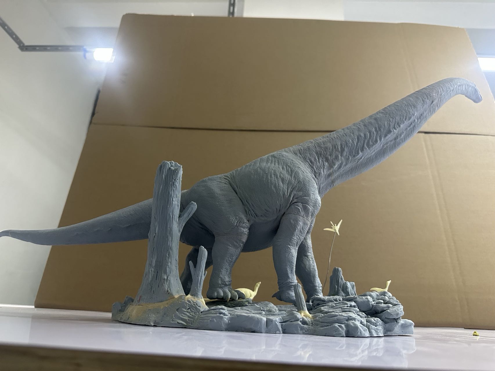 MuSee Studio 1/35 Dreadnoughtus schrani Scene Statue