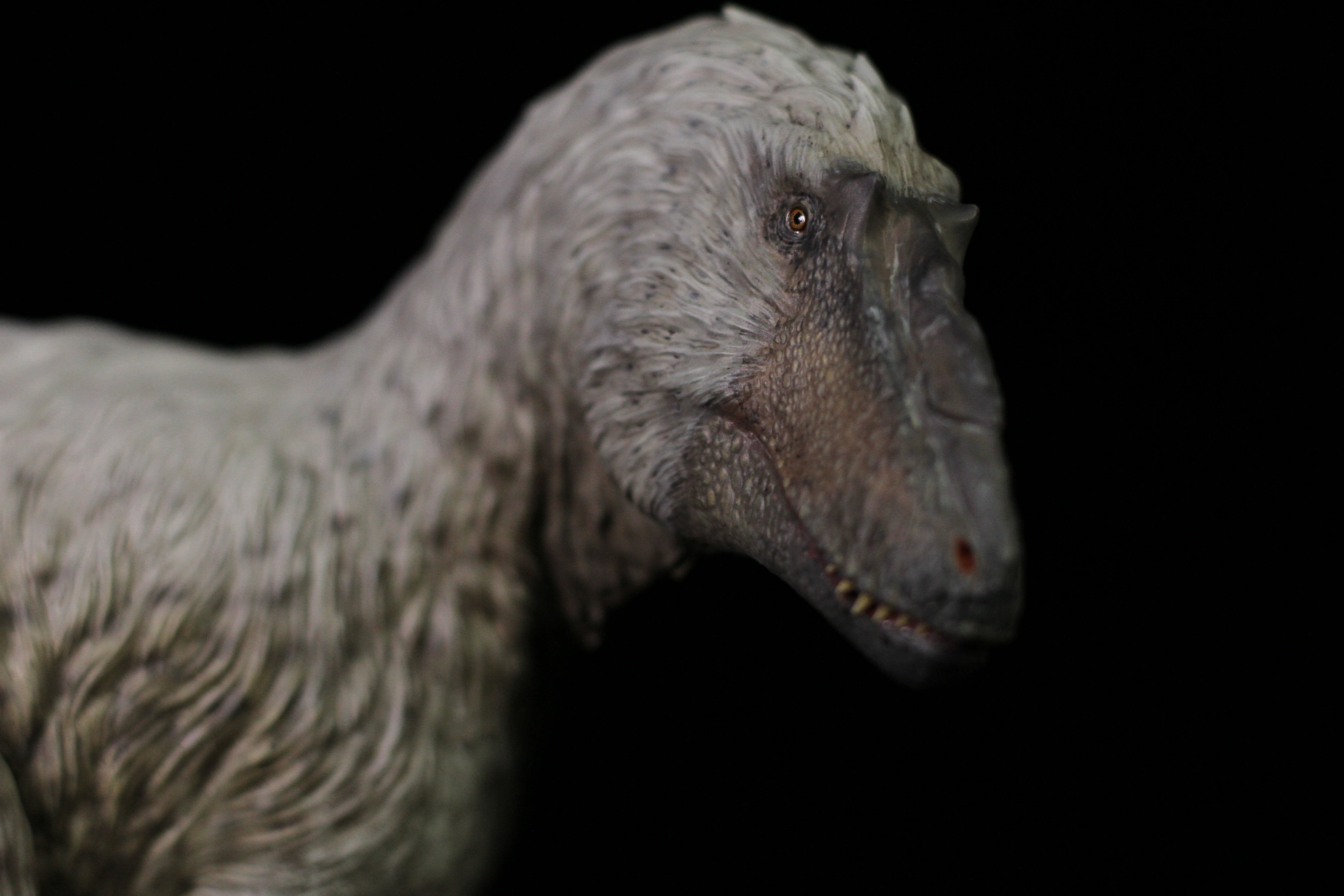 Yutyrannus Scene Statue